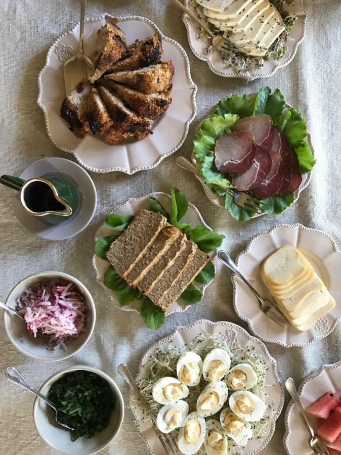 Bed and Breakfast Dwor Dawidy Mlynary Esterno foto